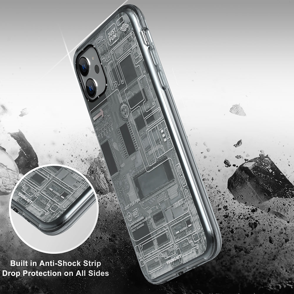 iPhone 11 Kılıf YoungKit Technology Serisi Kılıf
