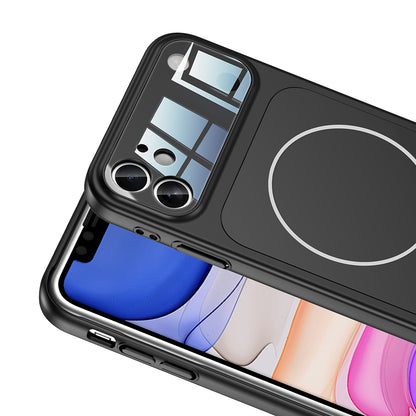 iPhone 11 Kılıf Zore M-Safe Şarj Özellikli Kamera Korumalı Formen Kılıf