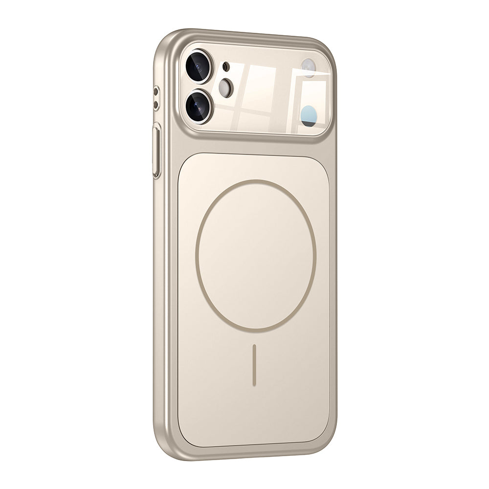 iPhone 11 Kılıf Zore M-Safe Şarj Özellikli Kamera Korumalı Formen Kılıf