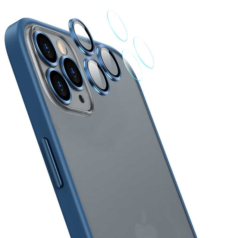 Apple iPhone 11 Kılıf Zore Retro Kapak Lacivert