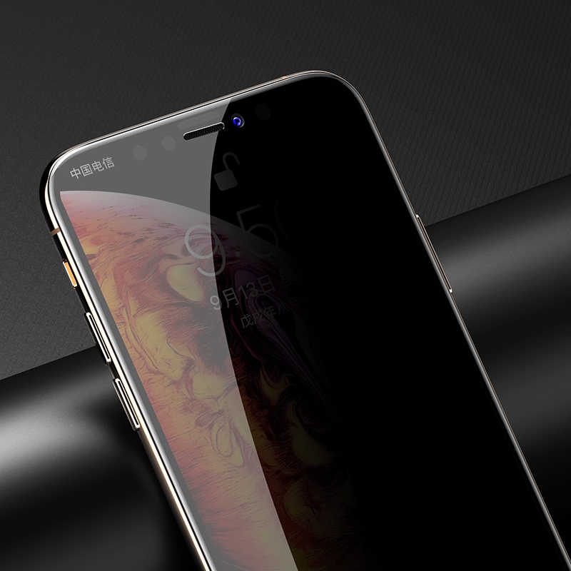 Apple iPhone 11 Pro Benks 0.3mm V Pro Privacy Ekran Koruyucu Siyah