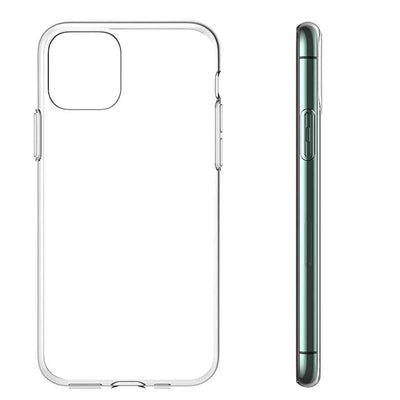 Apple iPhone 11 Pro Benks Magic Glitz Ultra-Thin Transparent Protective Soft Kapak Gümüş