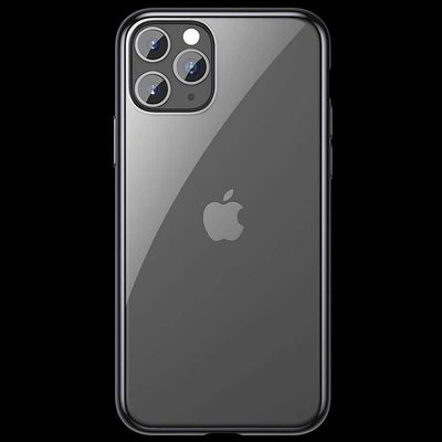 Apple iPhone 11 Pro Benks Magic Glitz Ultra-Thin Transparent Protective Soft Kapak Gümüş
