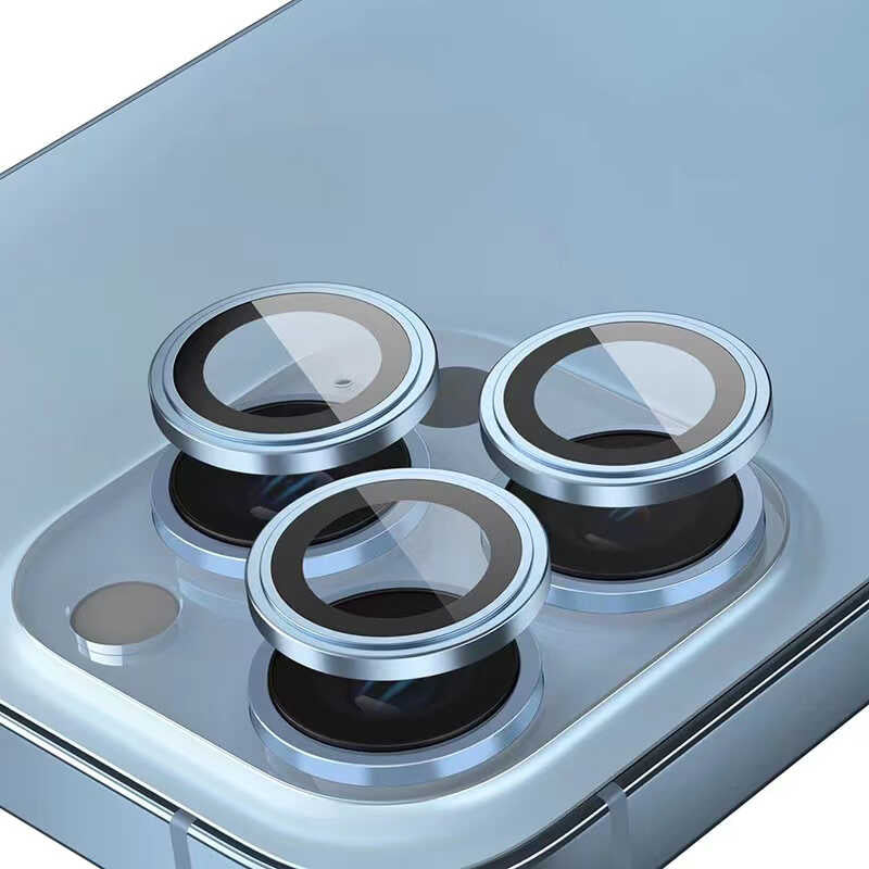 Apple iPhone 11 Pro Go Des Eagle Kamera Lens Koruyucu Colorful