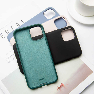 Apple iPhone 11 Pro Kılıf Benks Silikon Kapak Gri
