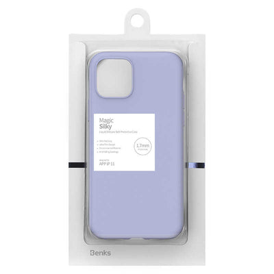 Apple iPhone 11 Pro Kılıf Benks Silikon Kapak Yeşil