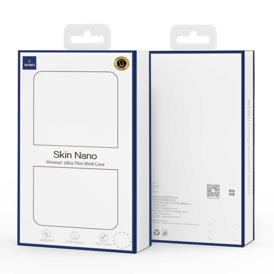 Apple iPhone 11 Pro Kılıf Wiwu Skin Nano PP Kapak Siyah