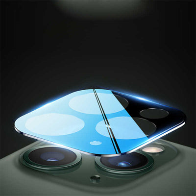 Apple iPhone 11 Pro Max Benks Kamera Lens Koruyucu Yeşil