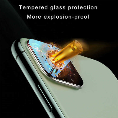 Apple iPhone 11 Pro Max Benks Kamera Lens Koruyucu Beyaz