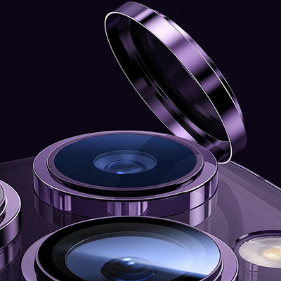Apple iPhone 11 Pro Max Go Des CL-10 Kamera Lens Koruyucu Gümüş