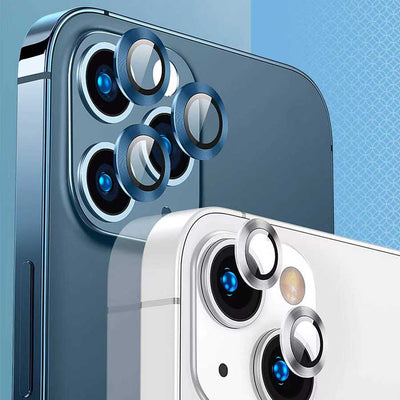 Apple iPhone 11 Pro Max Go Des Eagle Kamera Lens Koruyucu Gümüş