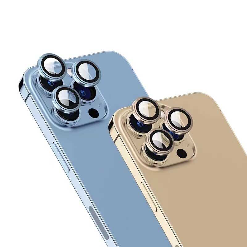 Apple iPhone 11 Pro Max Go Des Eagle Kamera Lens Koruyucu Kırmızı