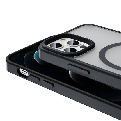 iPhone 11 Pro Max Kılıf M-safe Şarj Özellikli Mat Arka Yüzey Zore Sio Kılıf