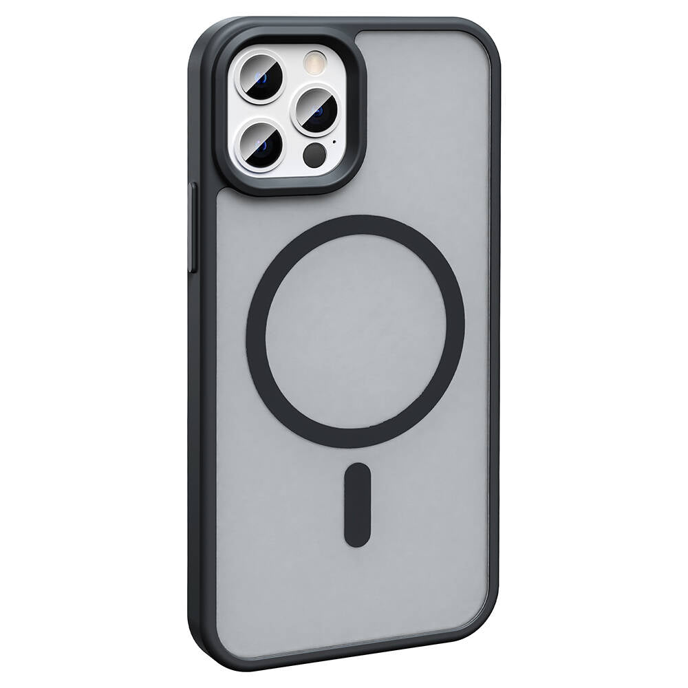 iPhone 11 Pro Max Kılıf M-safe Şarj Özellikli Mat Arka Yüzey Zore Sio Kılıf