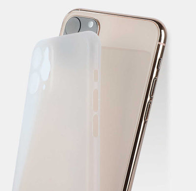 Apple iPhone 11 Pro Max Kılıf Wiwu Skin Nano PP Kapak Siyah