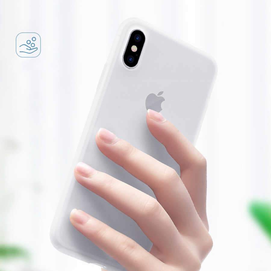 Apple iPhone 11 Pro Max Kılıf Wiwu Skin Nano PP Kapak Beyaz