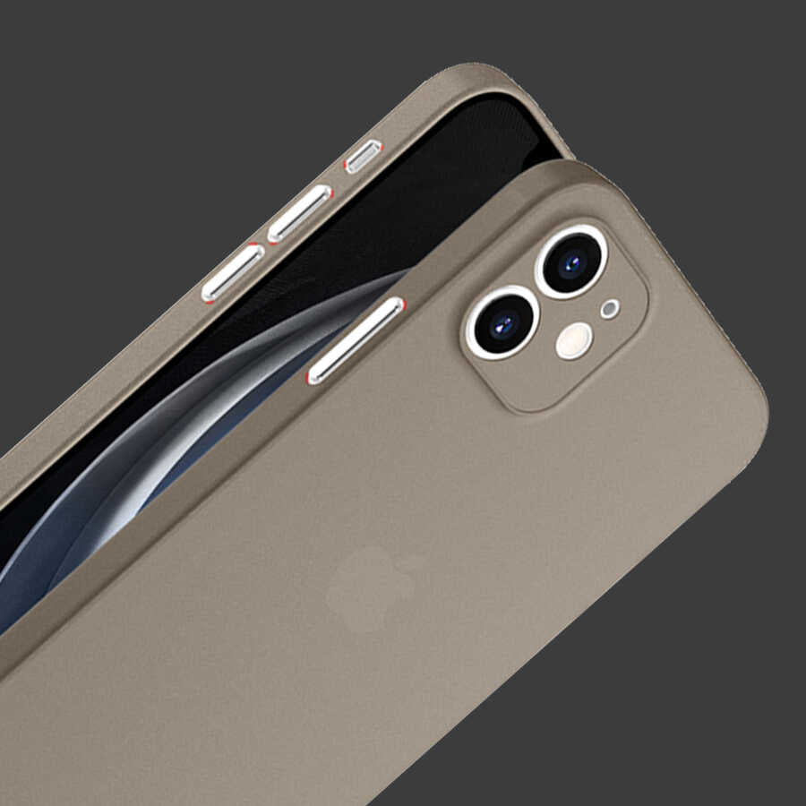 Apple iPhone 11 Pro Max Kılıf Wiwu Skin Nano PP Kapak Siyah