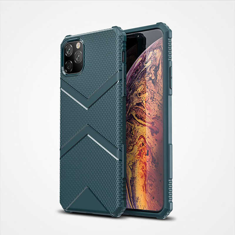 Apple iPhone 11 Pro Max Kılıf Zore Hank Silikon