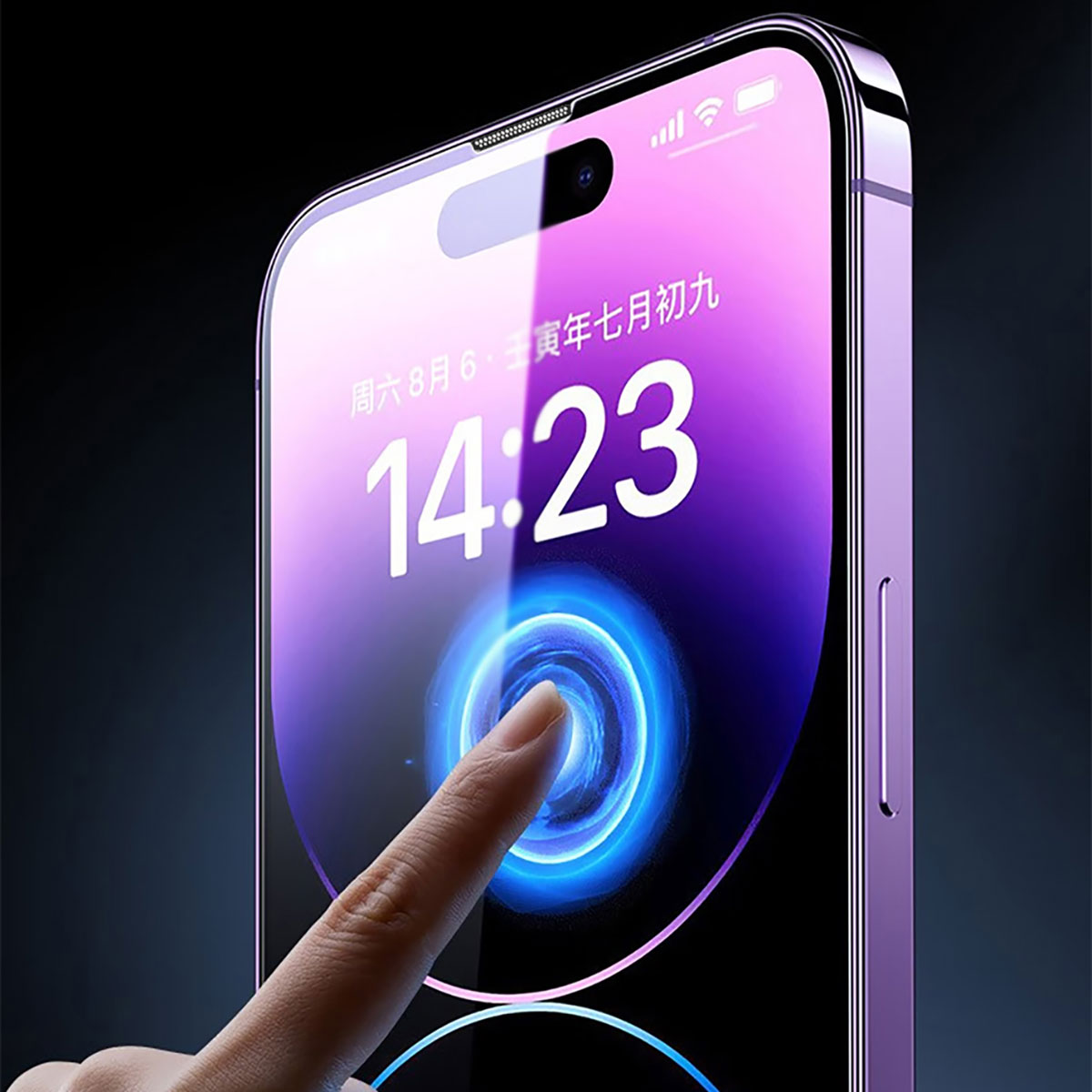 iPhone 11 Pro Max Wiwu iVista Screen Matte Ultra Güçlü Temperli Mat Ekran Koruyucu