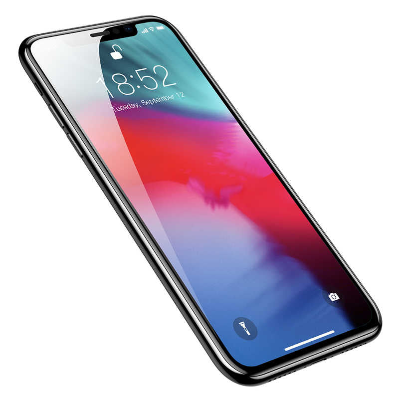 Apple iPhone 11 Pro Zore Kenarları Kırılmaya Dayanıklı Cam Ekran Koruyucu