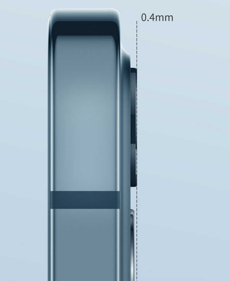 Apple iPhone 11 Wiwu Lens Guard Mavi