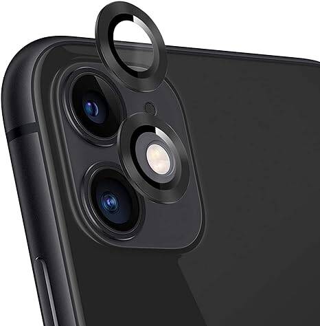 Apple iPhone 11 Zore CL-12 Premium Safir Parmak İzi Bırakmayan Anti-Reflective Kamera Lens Koruyucu Mavi