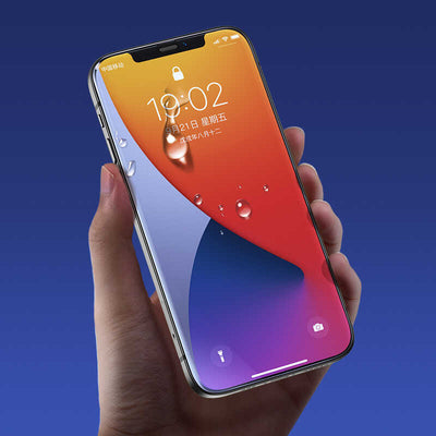 Apple iPhone 12 Benks 0.3mm V Pro Dust Full Curved Proof Ekran Koruyucu Siyah