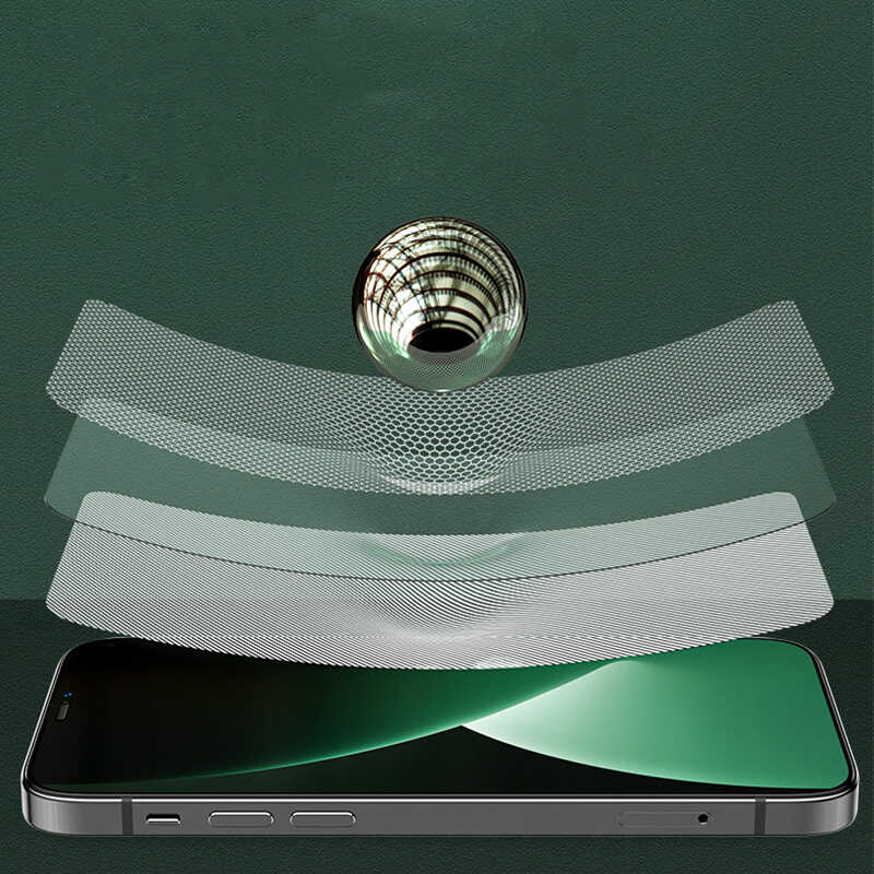 iPhone 12 Benks 0.3mm V Pro Dust Proof Green Light Ekran Koruyucu