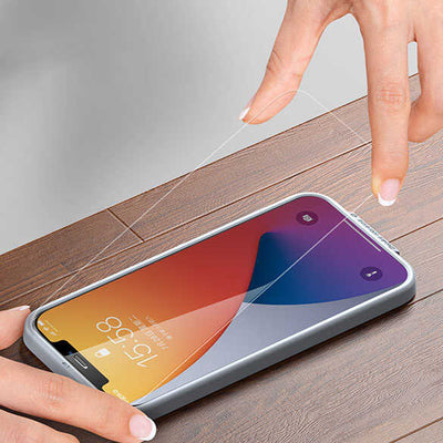 Apple iPhone 12 Benks OKR+Dust Proof Ekran Koruyucu Renksiz