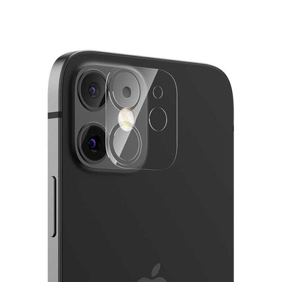 Apple iPhone 12 Benks Soft Kamera Lens Koruyucu Cam Renksiz