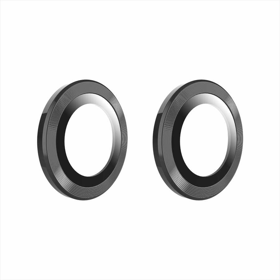 Apple iPhone 12 Go Des Eagle Kamera Lens Koruyucu Füme