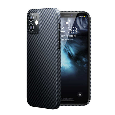 Apple iPhone 12 Kılıf Benks Aramid Kapak Siyah