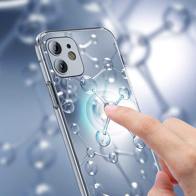 Apple iPhone 12 Kılıf Benks Magic Crystal Clear Glass Kapak Renksiz