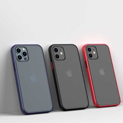 Apple iPhone 12 Kılıf Benks Magic Smooth Drop Resistance Kapak Lacivert