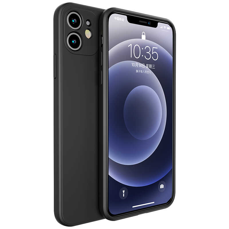 Apple iPhone 12 Kılıf Benks Painting TPU Kapak Beyaz