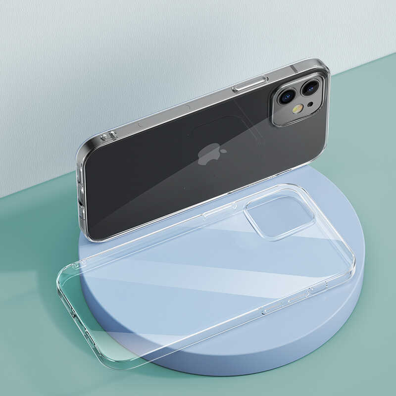 Apple iPhone 12 Kılıf Benks Transparent Kapak Renksiz