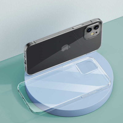 Apple iPhone 12 Kılıf Benks Transparent Kapak Renksiz