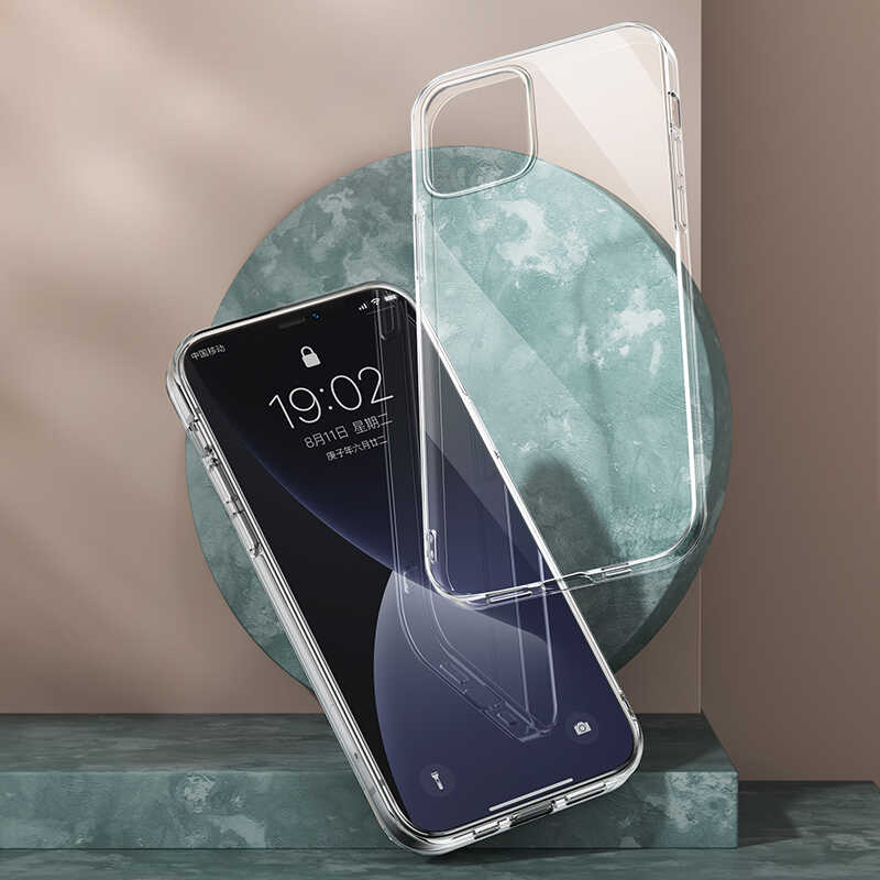 Apple iPhone 12 Kılıf Benks Transparent Kapak Renksiz