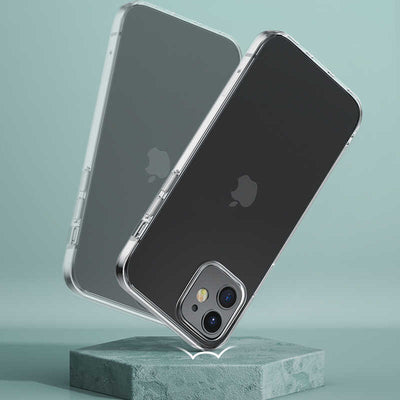 Apple iPhone 12 Kılıf Benks Transparent Kapak Renksiz