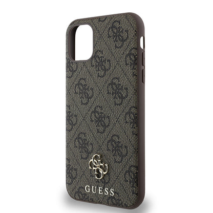 iPhone 12 Kılıf Guess Orjinal Lisanslı M-safe Şarj Özellikli Small 4G Classic Kılıf