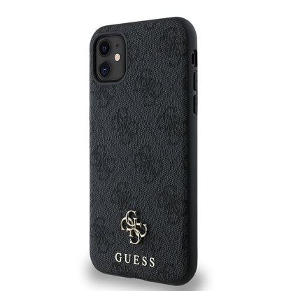 iPhone 12 Kılıf Guess Orjinal Lisanslı M-safe Şarj Özellikli Small 4G Classic Kılıf