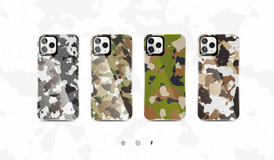 Apple iPhone 12 Kılıf Kajsa Camo Kapak NO4