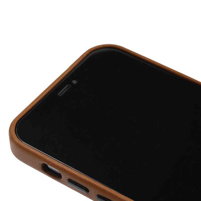 Apple iPhone 12 Kılıf Kajsa Crazy Horse Kapak Gri