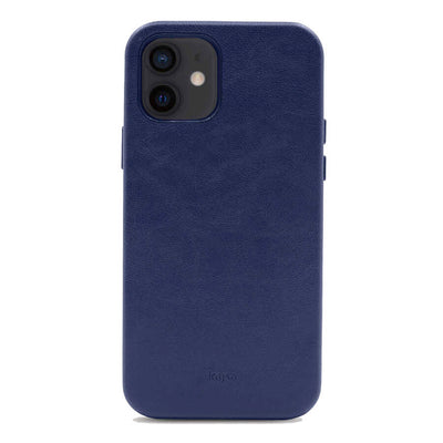 Apple iPhone 12 Kılıf Kajsa Crazy Horse Kapak Siyah