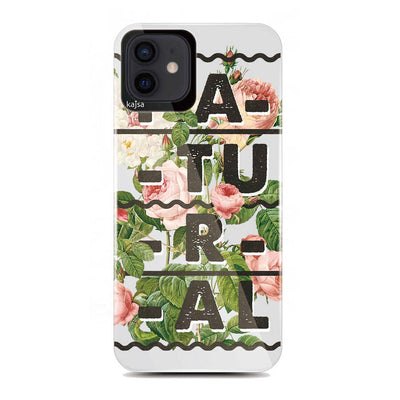 Apple iPhone 12 Kılıf Kajsa Floral Kapak NO1