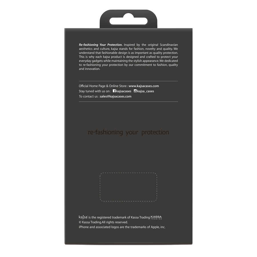Apple iPhone 12 Kılıf Kajsa Wave Pattern Handstrap Kapak Kırmızı