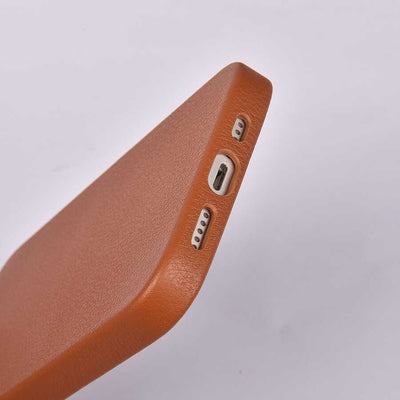 Apple iPhone 12 Kılıf Wiwu Calfskin Kapak Lacivert