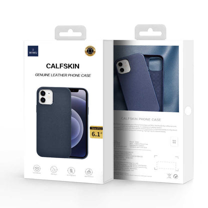 iPhone 12 Kılıf Wiwu Calfskin Kılıf