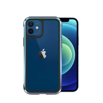 Apple iPhone 12 Kılıf Wiwu Defens Armor Kapak Siyah