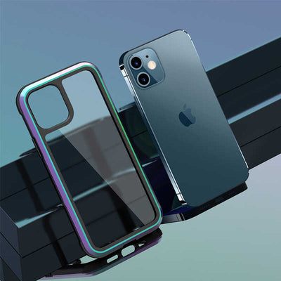 Apple iPhone 12 Kılıf Wiwu Defens Armor Kapak Siyah